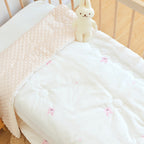 Bowlift Women's Soft Microfiber Cozy Blanket with Bear Motif for Beds and Sofas