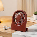 Portable USB Fan with Adjustable Tilt Quiet Operation Compact and Lightweight for Home Office Travel