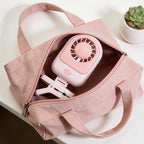 Portable Clip Fan USB Powered with Adjustable Tilt Angle Compact and Lightweight for Travel and Office Use