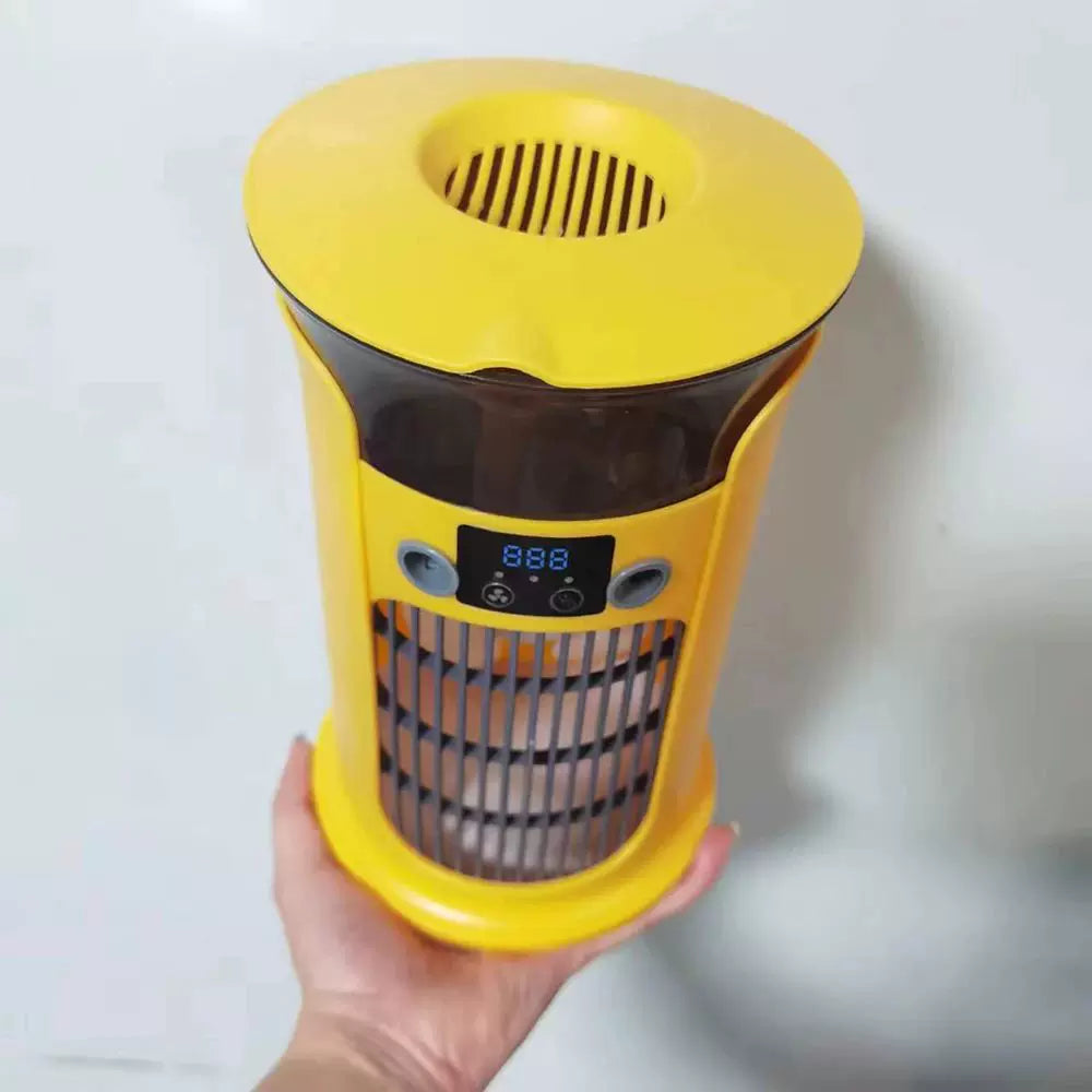 USB Humidifying Tower Fan Compact Air Circulation with LED Display Portable Quiet