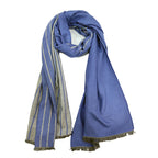 Brehn Women's Elegant Viscose Scarf Lightweight Breathable Versatile Shawl Wrap