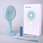 Harrow Handheld Fan Portable Rechargeable Battery USB Charging Compact Lightweight