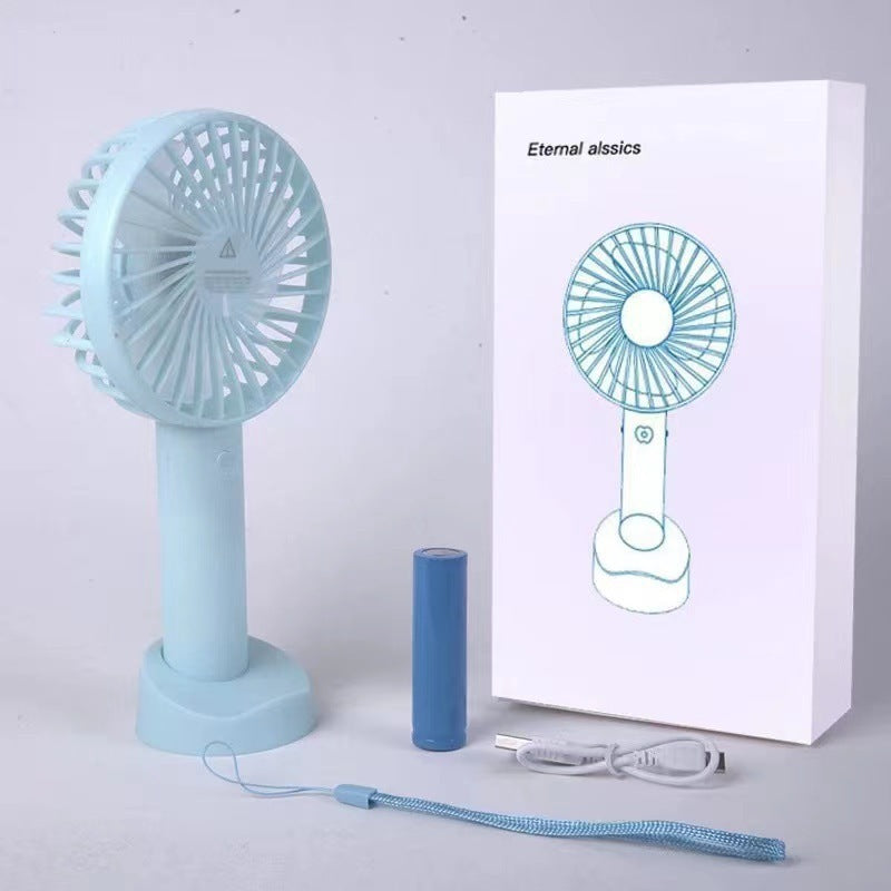 Harrow Handheld Fan Portable Rechargeable Battery USB Charging Compact Lightweight