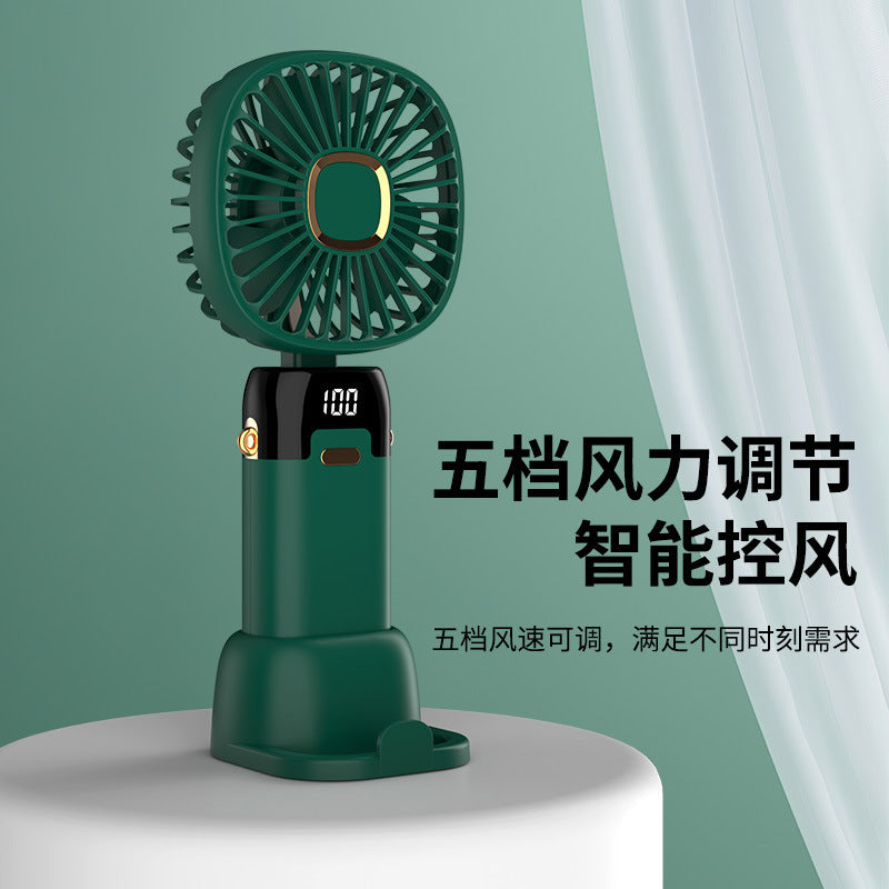 Portable Fan Unisex Compact Rechargeable Personal Cooling Fan with Multiple Speeds