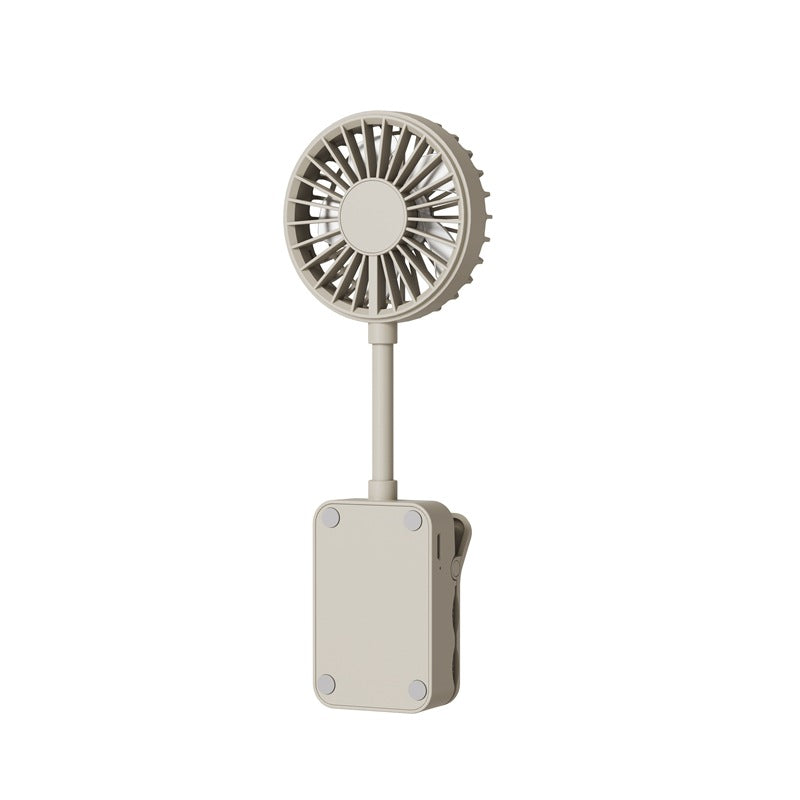 Portable USB Fan with Clamp Mount Lightweight Quiet Personal Cooling for Desk Car Office