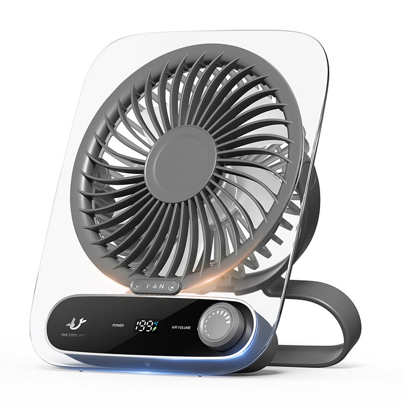 Portable Desk Fan Compact Lightweight Adjustable Speed Whisper-Quiet Energy Efficient