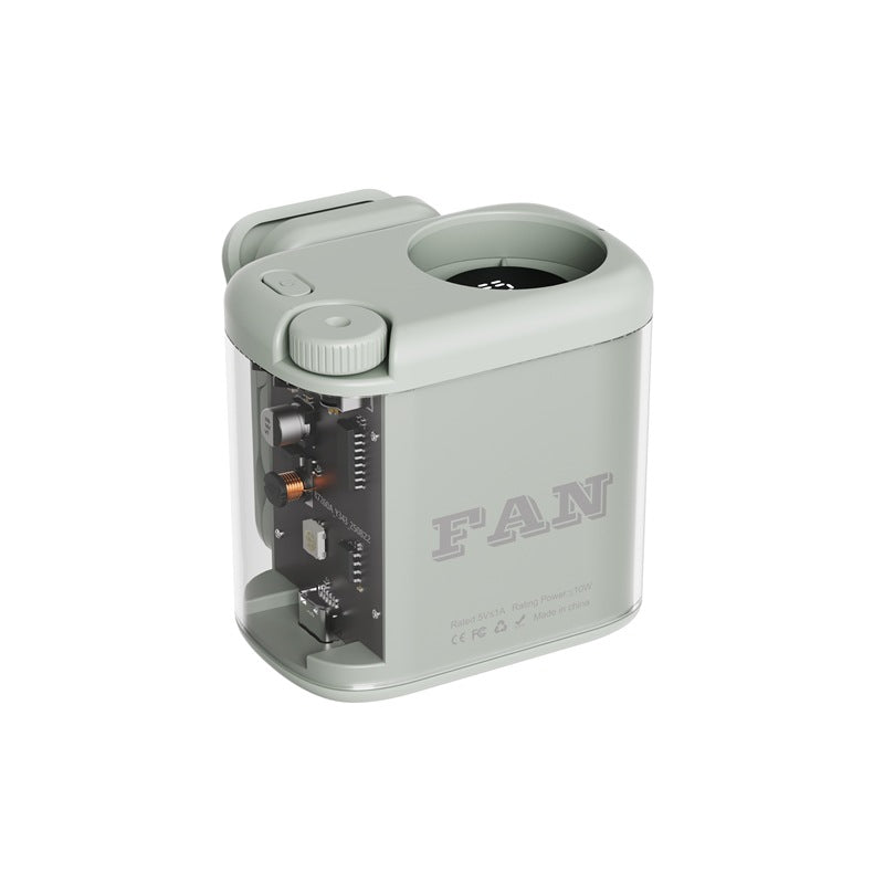 Compact Portable Mini Cooling Fan Lightweight Quiet Adjustable Speed
