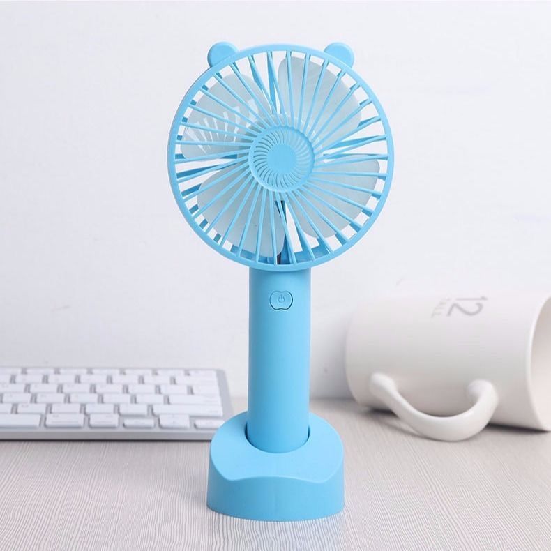 Harrow Handheld Fan Portable Rechargeable Battery USB Charging Compact Lightweight