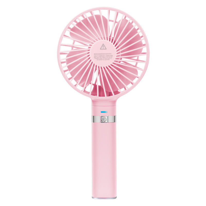 Portable Handheld Cooling Fan Compact Rechargeable Battery Lightweight