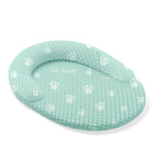 Harrow Ergonomic Cat Lying Cushion Non-Slip Bottom Breathable Material Paw Pattern