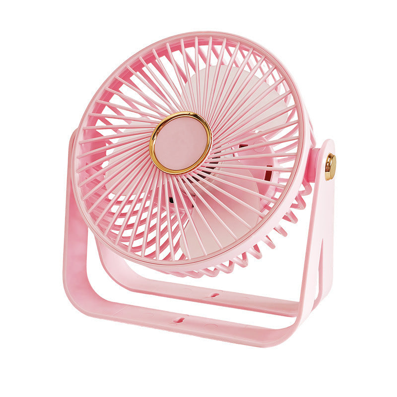 Unisex Table Fan Energy Efficient Adjustable Speed Compact Quiet Operation