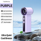 Portable Mini Fan with Power Bank Function Lightweight Quiet Operation