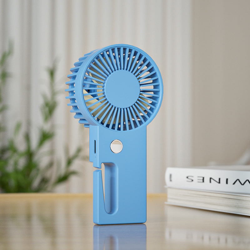 Harrow Portable Adjustable Handheld Fan Rechargeable Quiet Lightweight Personal Cooling