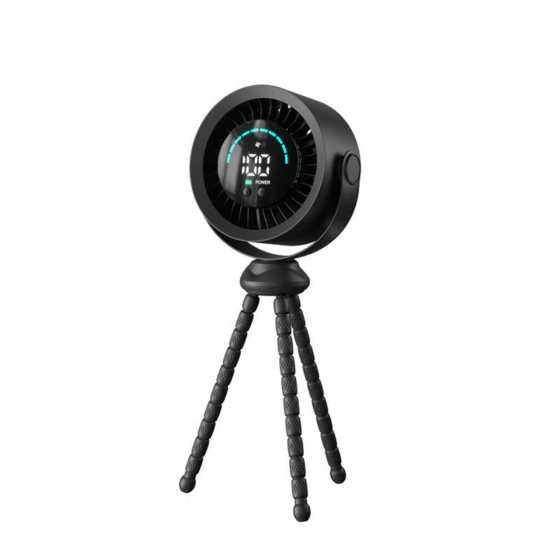 Portable Desk Fan USB Rechargeable Quiet Operation Adjustable Speed