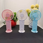 Harrow Portable Mini Fan Rechargeable USB Quiet Lightweight Personal Cooling Fan