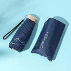 Women’s UV Protection Folding Umbrella with Wind-Resistant Frame and One-Touch Open Close Mechanism