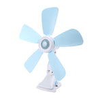 Women's Clip Fan with Remote Control 3 Speeds Quiet Operation