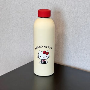 Insulated Stainless Steel Water Bottle for Women with Dog Motif Leak-Proof Screw Cap