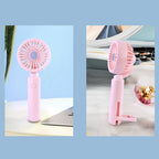 Portable Mini Handheld Fan USB Rechargeable Compact Personal Cooling Fan