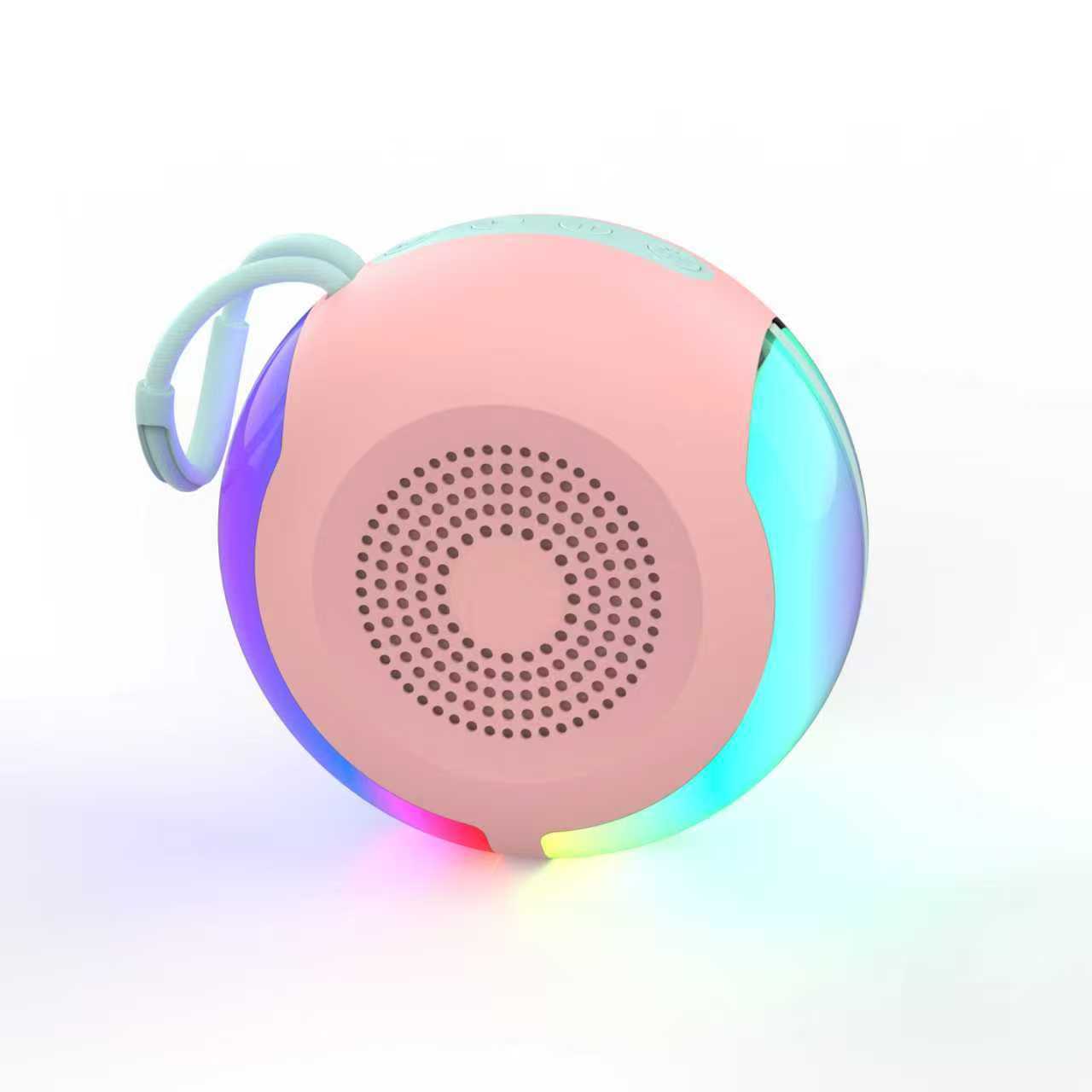 Harrow Portable Bluetooth Speaker with LED Light Effects Wireless Compact