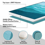Picnic Blanket Water-Resistant Foldable Outdoor Blanket with Gradient Design