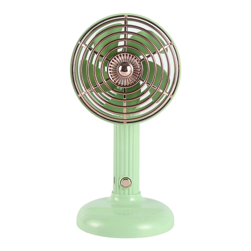 Portable Table Fan with Tilting Head Compact Quiet Desk Fan for Home Office