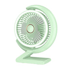 Table Fan Quiet Operation Adjustable Tilt Multiple Speeds for Home Office