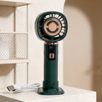 Women's Portable USB Handheld Fan with Variable Speed Control Compact Lightweight Quiet Operation