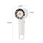 Portable Cooling Fan for Women Lightweight 3-Speed Handheld and Desk Use