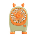 Portable Handheld Fan Rabbit Design USB Rechargeable Adjustable Speeds Lightweight for Women