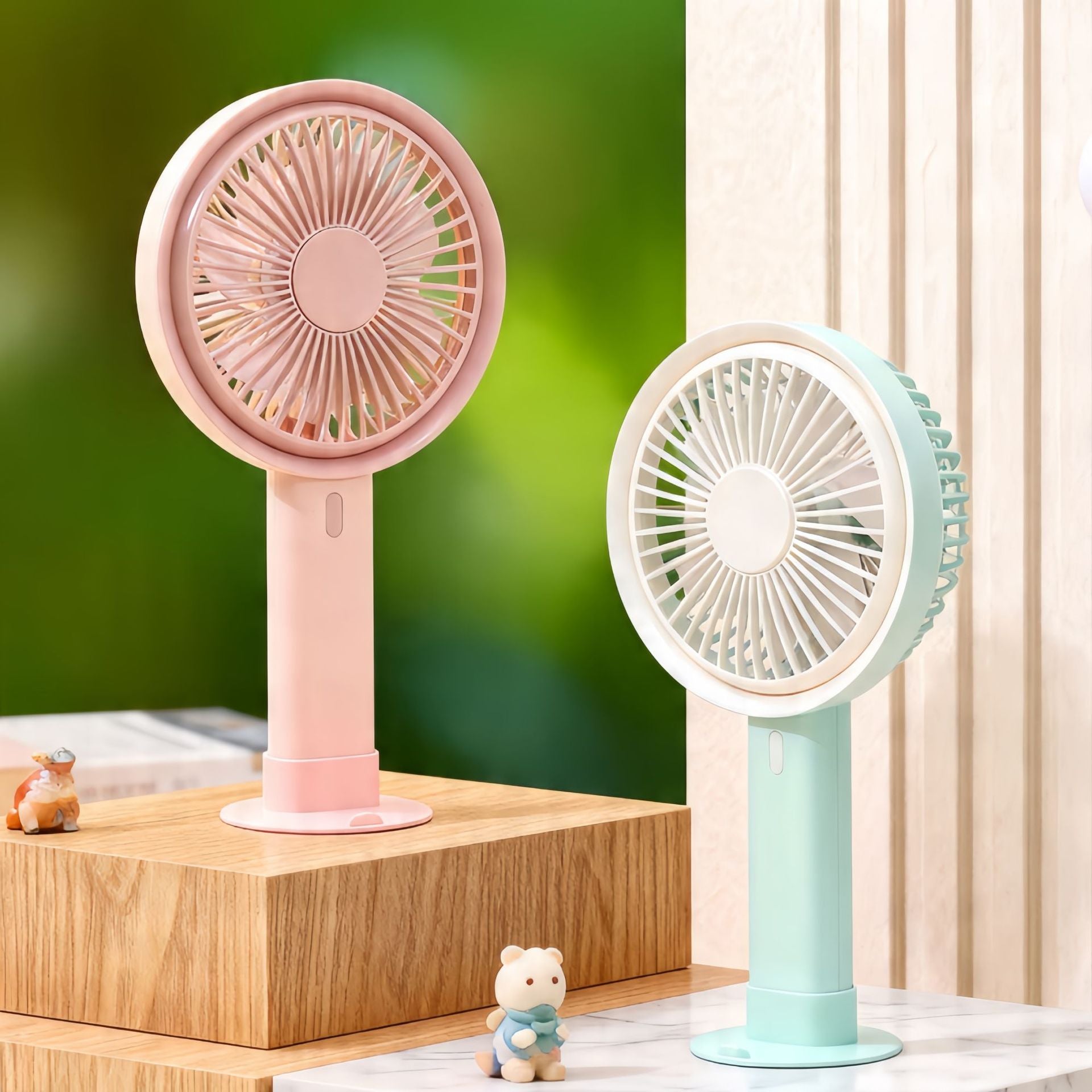 Portable Table Fan With USB Connection and Adjustable Tilt Quiet Compact Design