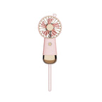 Portable Mini Fan Lightweight Ergonomic Design Rechargeable Battery Multiple Speeds