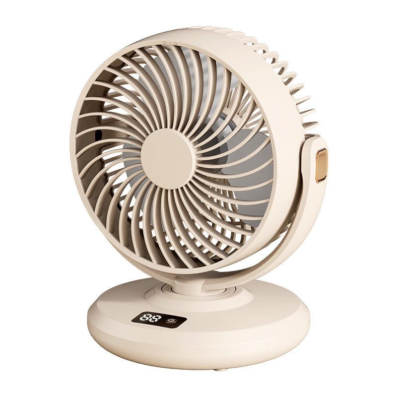 Smart Adjustable Cooling Fan Portable 360-Degree Rotation Touch Control Energy Efficient