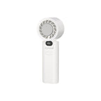 Handheld Rechargeable Cooling Fan with Smart Digital Display Portable Adjustable Speed
