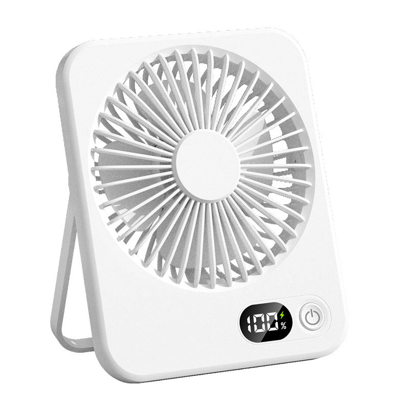 Portable USB Fan for Women Compact Rechargeable Adjustable Speed Personal Cooling Fan