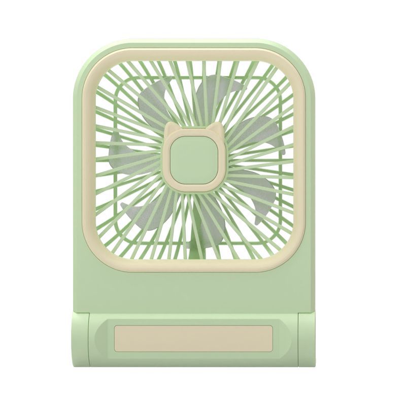 Portable Handheld Fan USB Rechargeable Cute Animal Design Compact Size