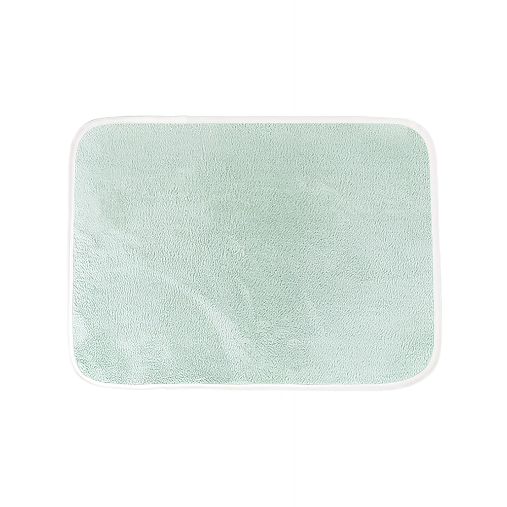 Harrow Women's Bathroom Mat Plush Microfiber Non-Slip Rubber Base Machine Washable
