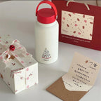 Insulated Stainless Steel Water Bottle for Women with Animal Design and Flip Lid