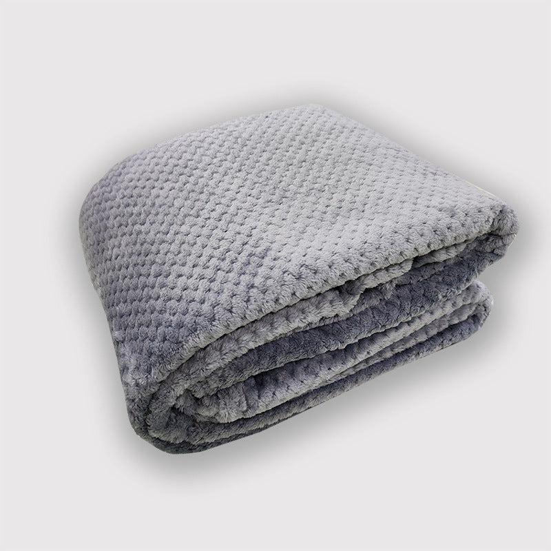 Brehn Women's Cozy Waffle Texture Blanket Soft Microfiber Throw for Living Room Bedroom