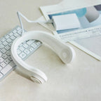 Bladeless Ergonomic Neck Fan Rechargeable Quiet Motor Adjustable Airflow Unisex
