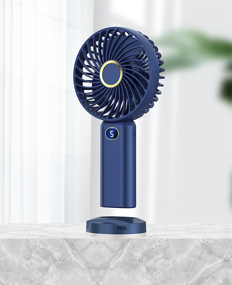 Portable Handheld Fan USB Rechargeable Lightweight Quiet Cooling Fan for Women