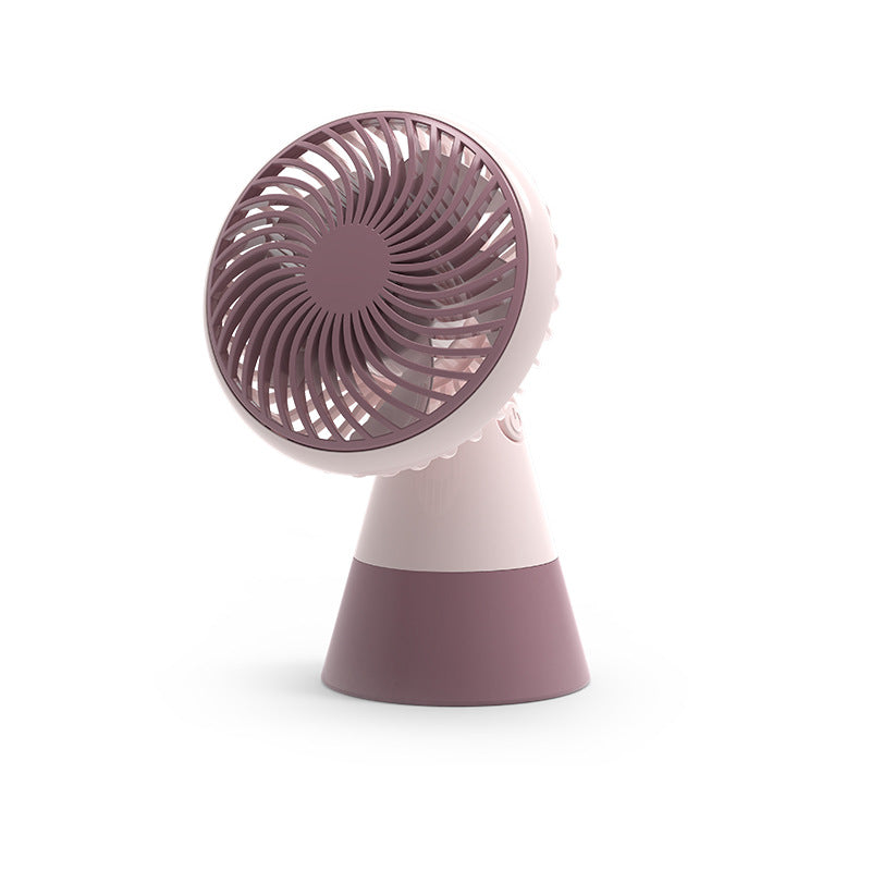 Portable Table Fan with Flexible Tilt Quiet Operation Compact Design
