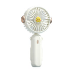 Cute Cartoon Design Handheld Fan Rechargeable Portable Personal Fan with Adjustable Speeds