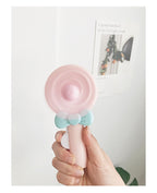 Portable Handheld Fan Candy Design Lightweight Quiet Operation for Women
