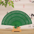 Ladies Filigree Fan High-Quality Lightweight Foldable Handheld Fan
