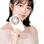 Portable Rechargeable Mini Fan Compact Lightweight Adjustable Speed Settings USB Charging