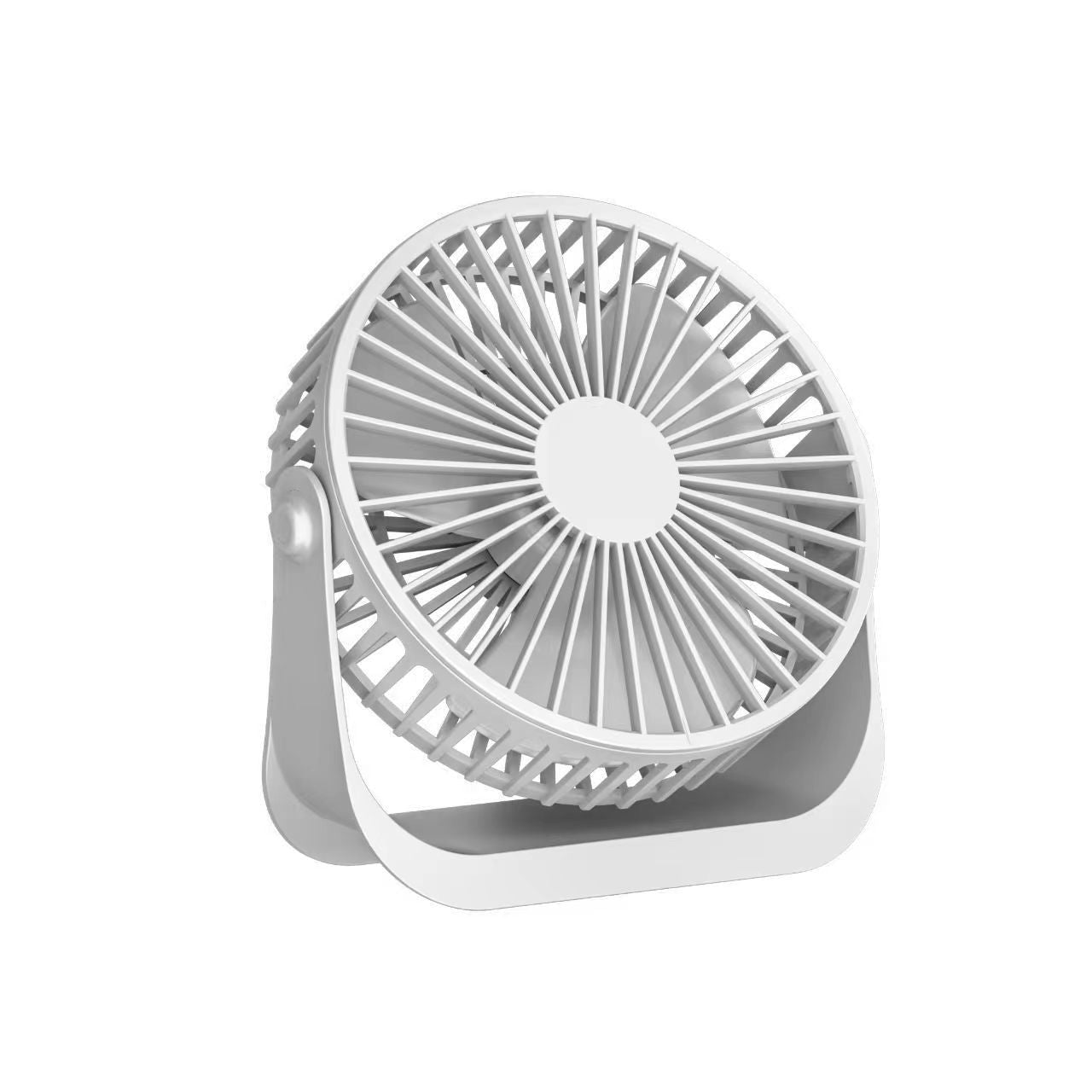 Portable Table Fan with Adjustable Tilt Compact Lightweight Quiet Operation