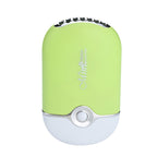 Portable Personal Mini Beauty Fan Rechargeable USB Quiet Compact Design