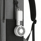 Portable Clip-On Cooling Fan USB Rechargeable Adjustable Speed with Digital Display