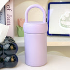 Insulated Ladies Drinking Container with Carry Handle BPA Free Hot Cold Bottle